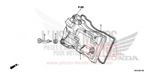 COUVERCLE DE CULASSE ADV750H de 2017